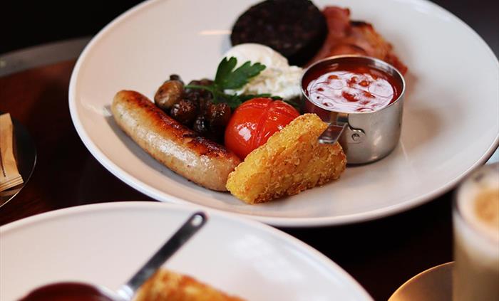 Morgans Breakfast Hot Plate